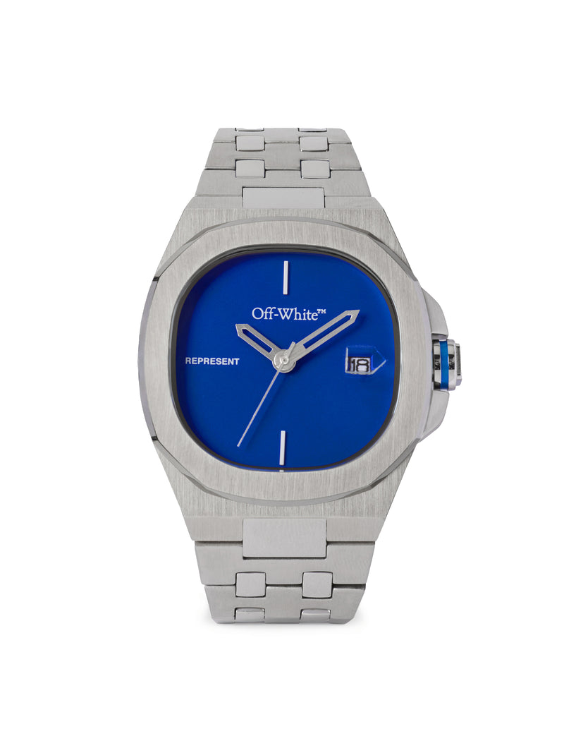 OBJECT Stainless Steel Blue Dial