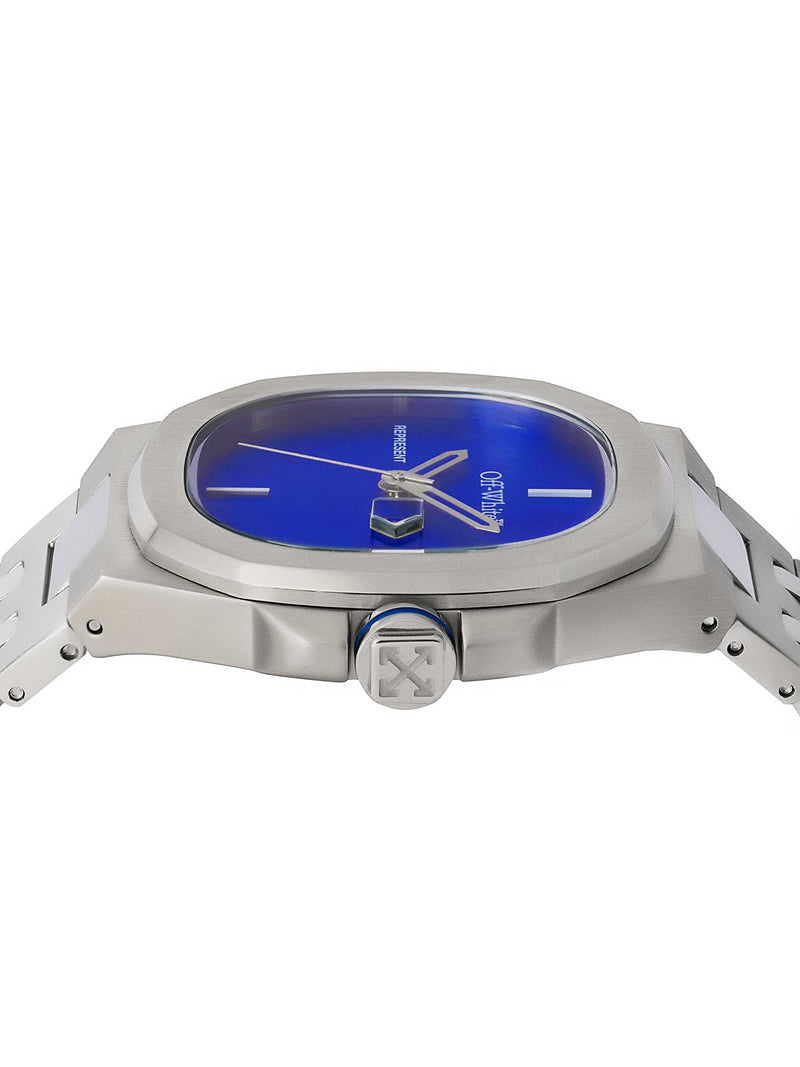 OBJECT Stainless Steel Blue Dial