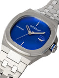 OBJECT Stainless Steel Blue Dial