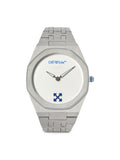 On Time Stainless Steel Silver Dial