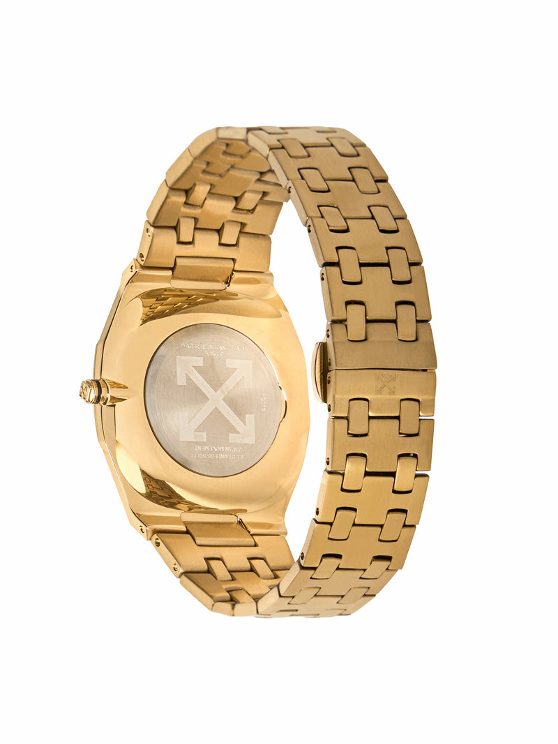 On Time IP Yellow Gold Champagne Dial