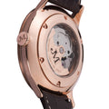James McCabe London Automatic Watch Brown / Leather | Brown Dial