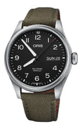Big Crown ProPilot Big Day Date Black dial / Olive ventile | Black Dial