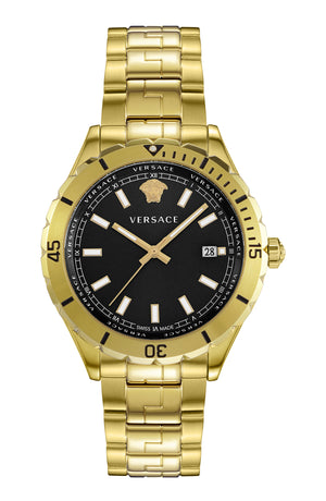 Hellenyium 42mm / Black / Gold Black Dial