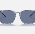 RB4387 UNISEX Transp Blue / Dark Blue |  Dial