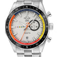 Regatta GV2 Swiss Quartz, Tide cycle indicator, White dial, 316L Stainless Steel Bracelet | White Dial