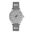 Aachen Grau 39 Automatic / Leather Strap | Gray Dial