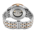 Jones Swiss automatic SW200 single handed watch Silver Two-tone | Silver Dial