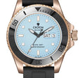 Sea Diver Rose/Baby Blue/Black | Blue Dial
