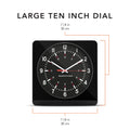 Jumbo 12 Inch Analog Wall Clock with Auto Backlight jumbo-analog-wall-clock-with-auto-night-light