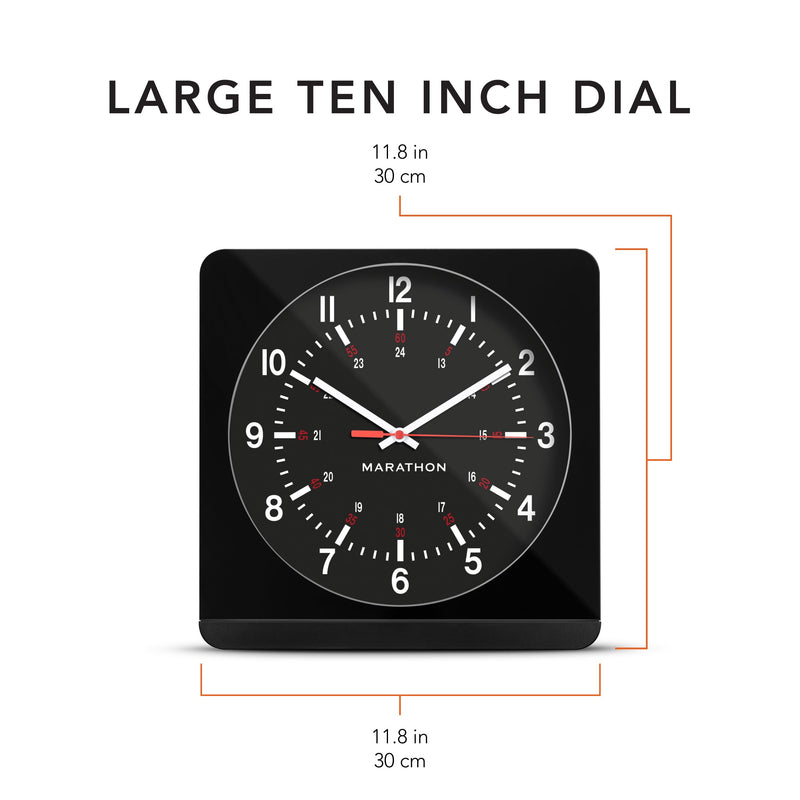 Jumbo 12 Inch Analog Wall Clock with Auto Backlight jumbo-analog-wall-clock-with-auto-night-light