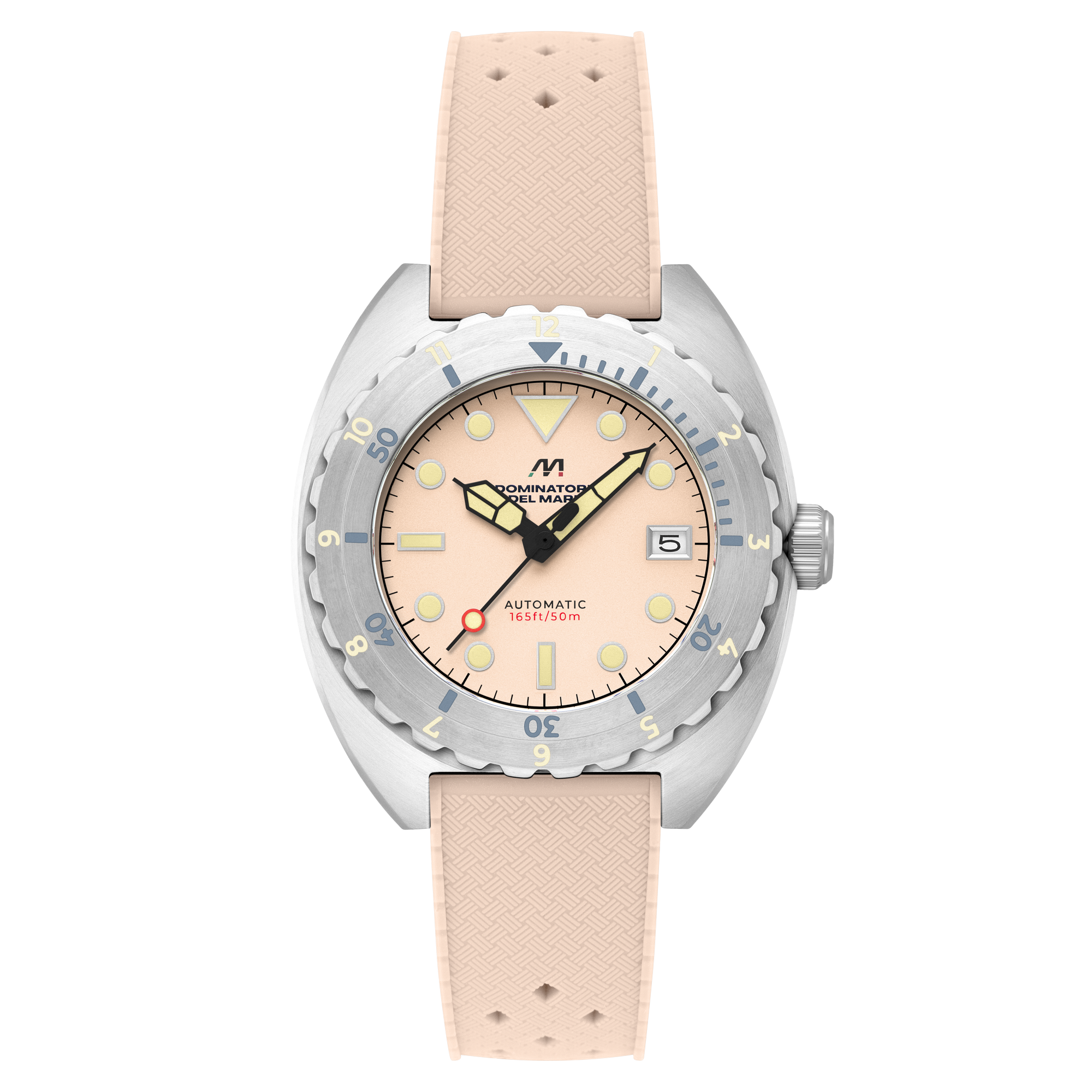 Amalfi Automatic Khaki / Khaki Silicone | Khaki Dial