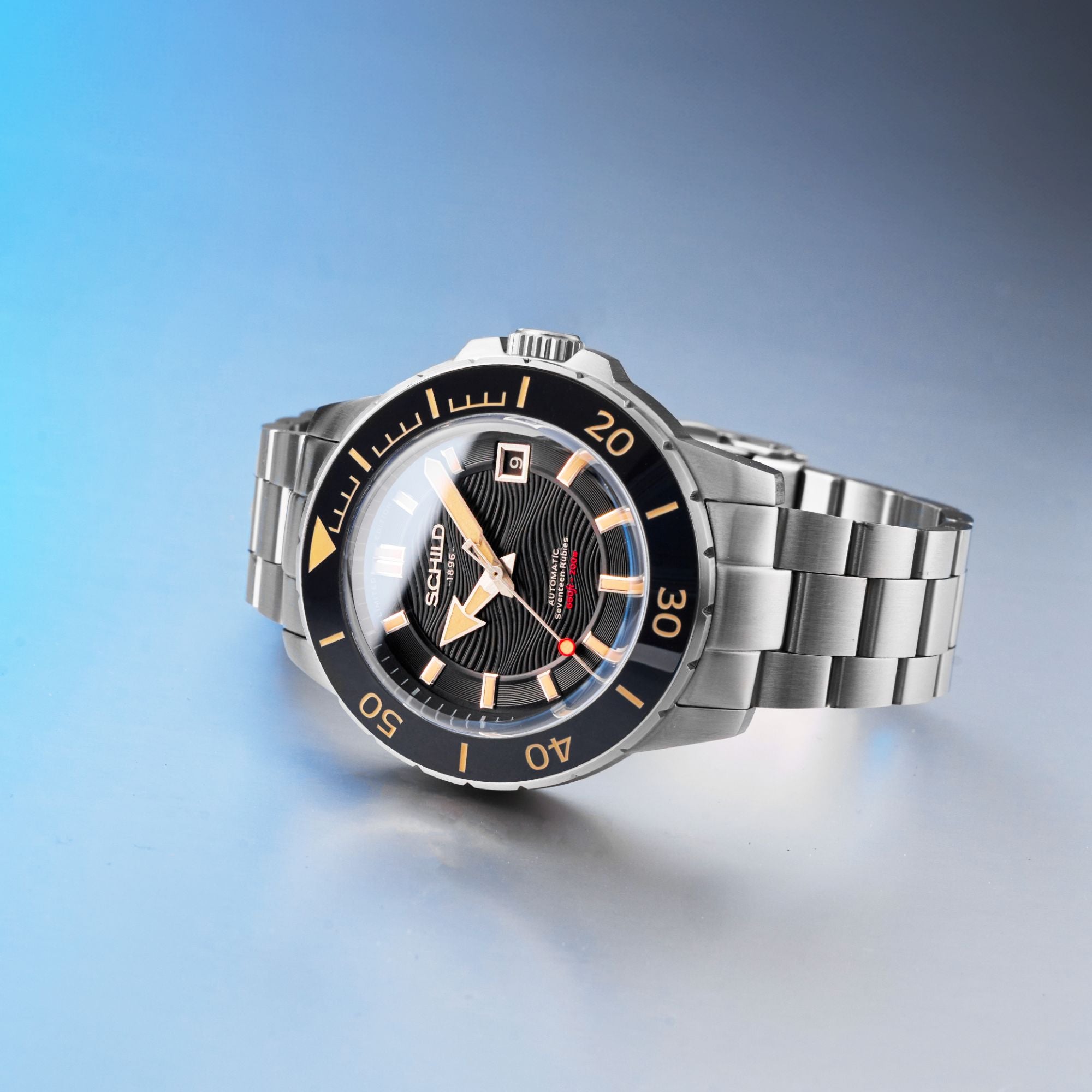 Hermann Swiss Automatic Limited Edition Black / Stainless Steel