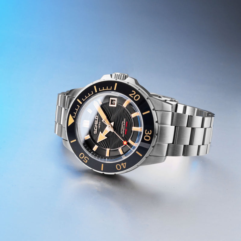 Hermann Swiss Automatic Limited Edition Black / Stainless Steel | Black Dial