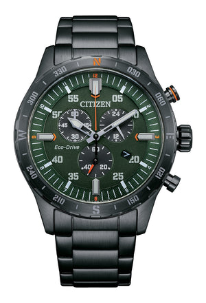 Sport 44mm / Green / Black | Green Dial