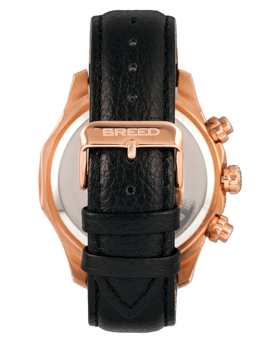 Lacroix Rose Gold/Black | Blue Dial