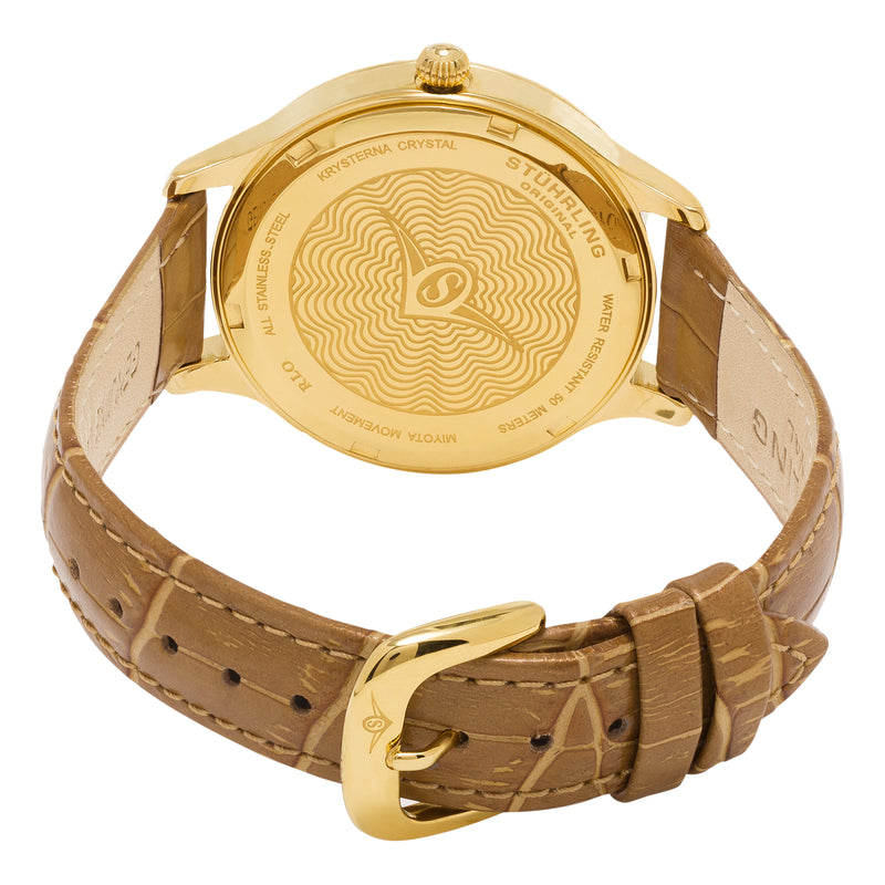 Vogue Gold Leather | Gold Dial