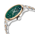 Giromondo GV2 by Gevril Swiss Made GMT bracelet Watch Green | Green Dial