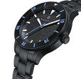 Deacon Black/Blue | Black Dial