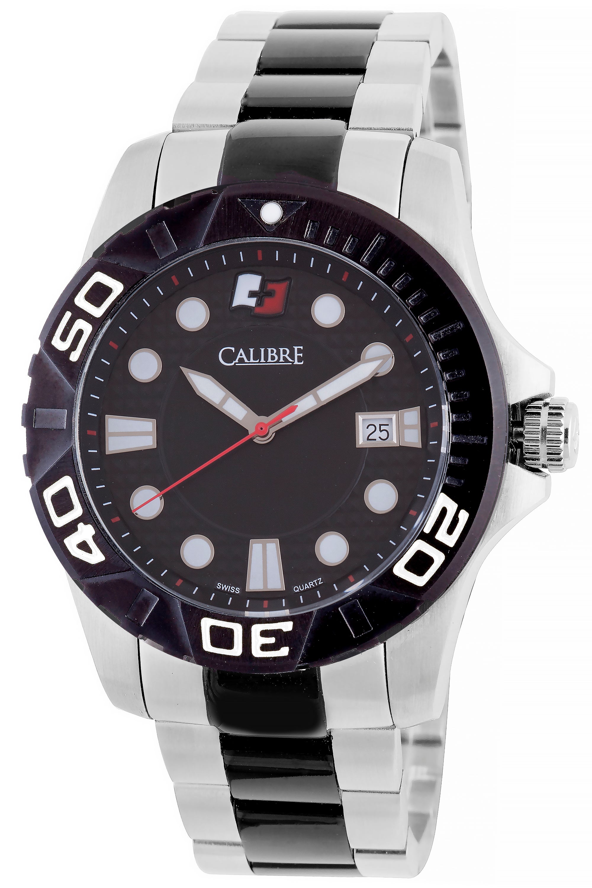 Akron Black-Two Tone | Black Dial