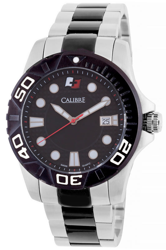 Akron Black-Two Tone | Black Dial