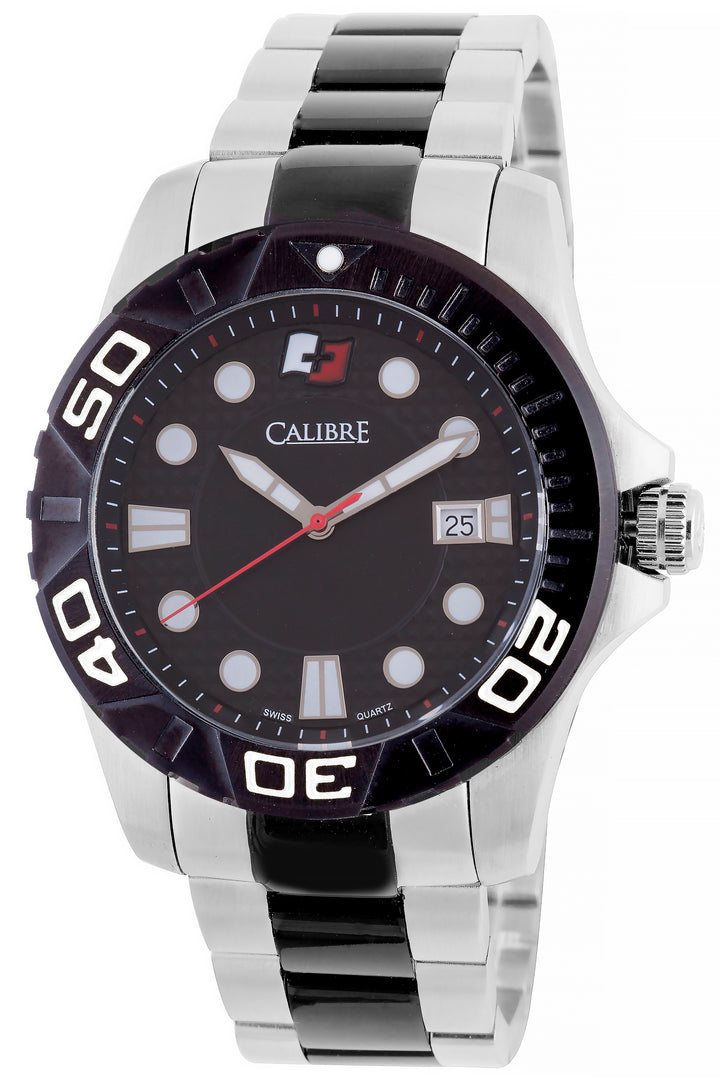 Akron Black-Two Tone | Black Dial