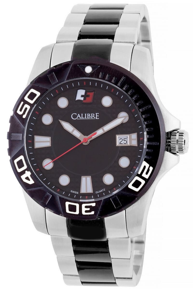 Akron Black-Two Tone | Black Dial