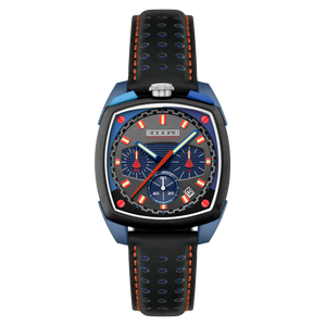 Taurus Chronograph Grey / Genuine Leather | Grey Dial
