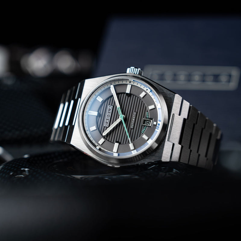 Lydden Hill Grey / Stainless Steel |  Dial