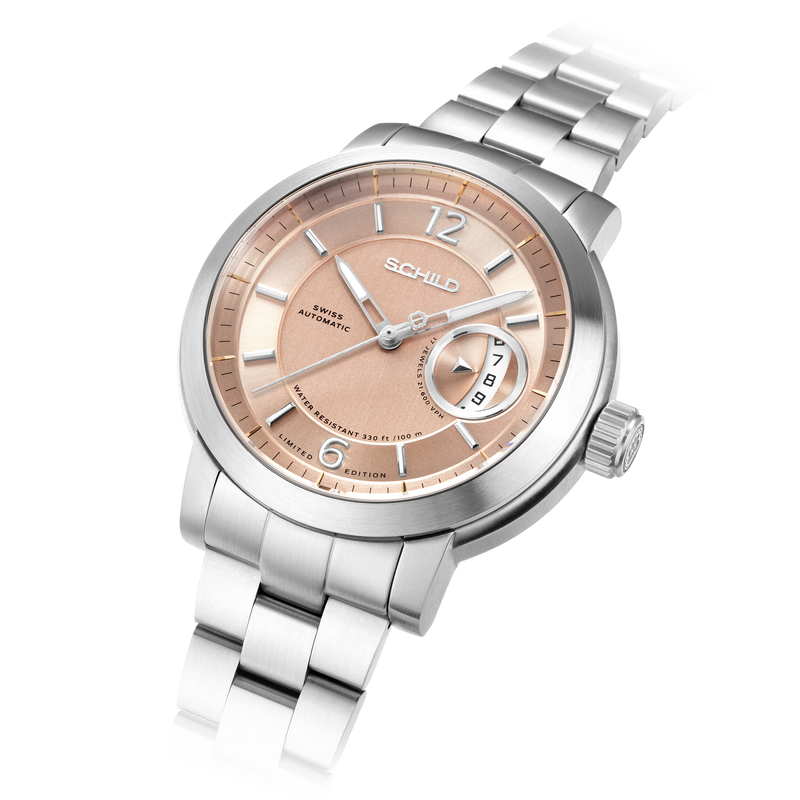 Heinrich Minimal Swiss Automatic Limited Edition Champagne / Stainless Steel | Champagne Dial