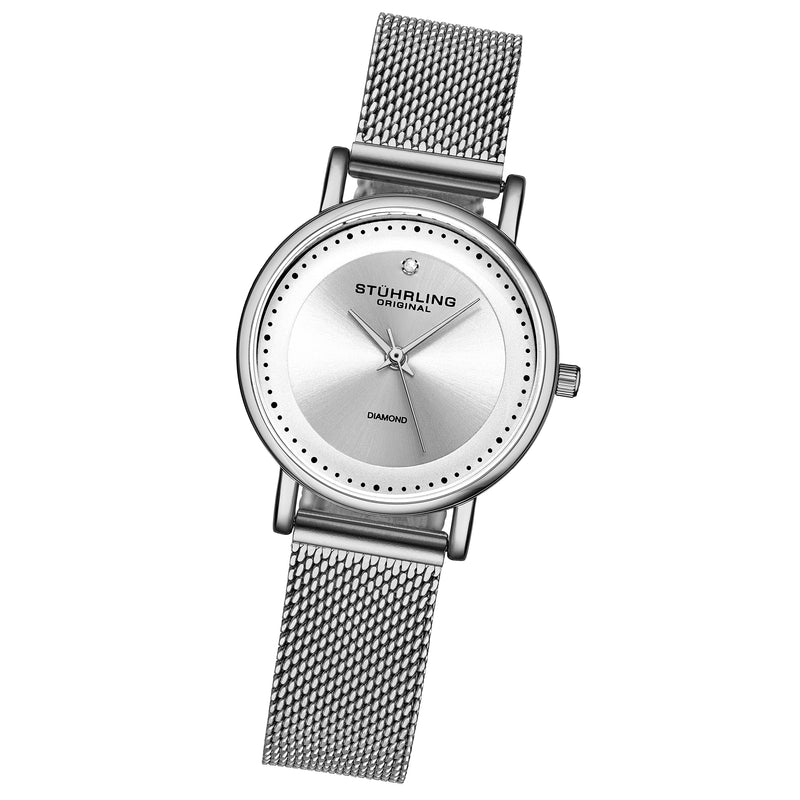 Symphony silver Stainless Steel | Silver Dial