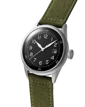 A-11 Tactical Black / Canvas Black Dial