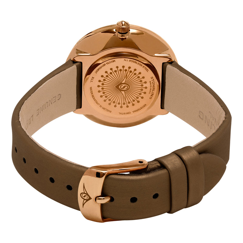 Vogue Brown Leather | Silver Dial