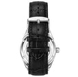 Legacy Automatic 943A Watch Black/Leather | Silver Dial