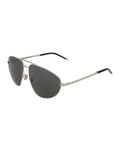 Fashion Silver Frame, Grey Lens |  Dial