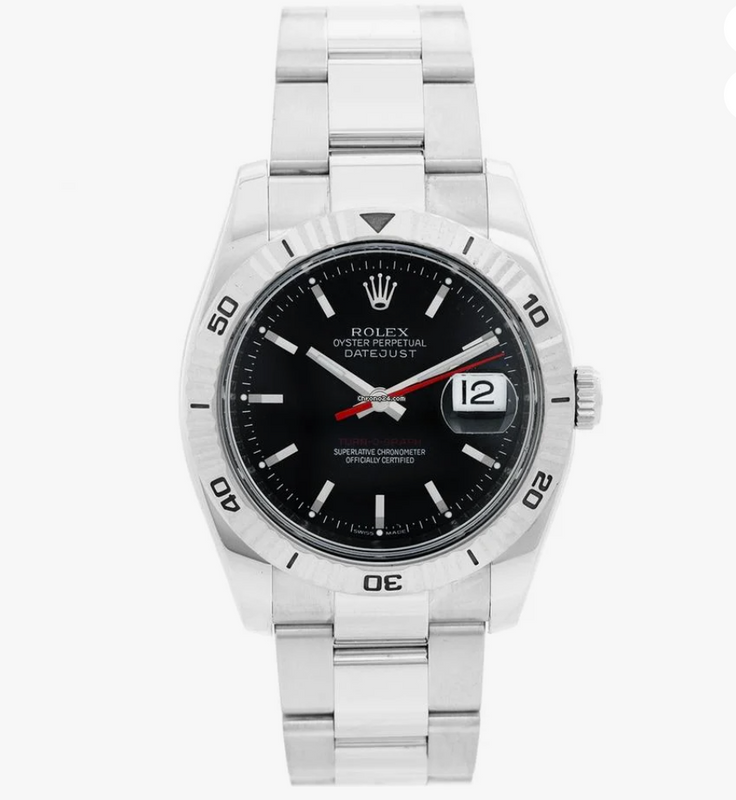 Rolex Datejust Turn-O-Graph 116264 - Pre-Owned