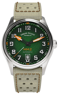 MM2-41 Green/ Canvas | Green Dial