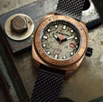 Parma 2 Bronze Damascus Swiss ETA 2824 45mm - Damascus