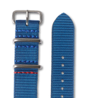 Mil-Strap Mil Strap Thalo Blue 20mm |  Dial