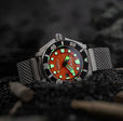 TORPEDO AUTOMATIC DIVER ORANGE / STAINLESS STEEL Orange Dial