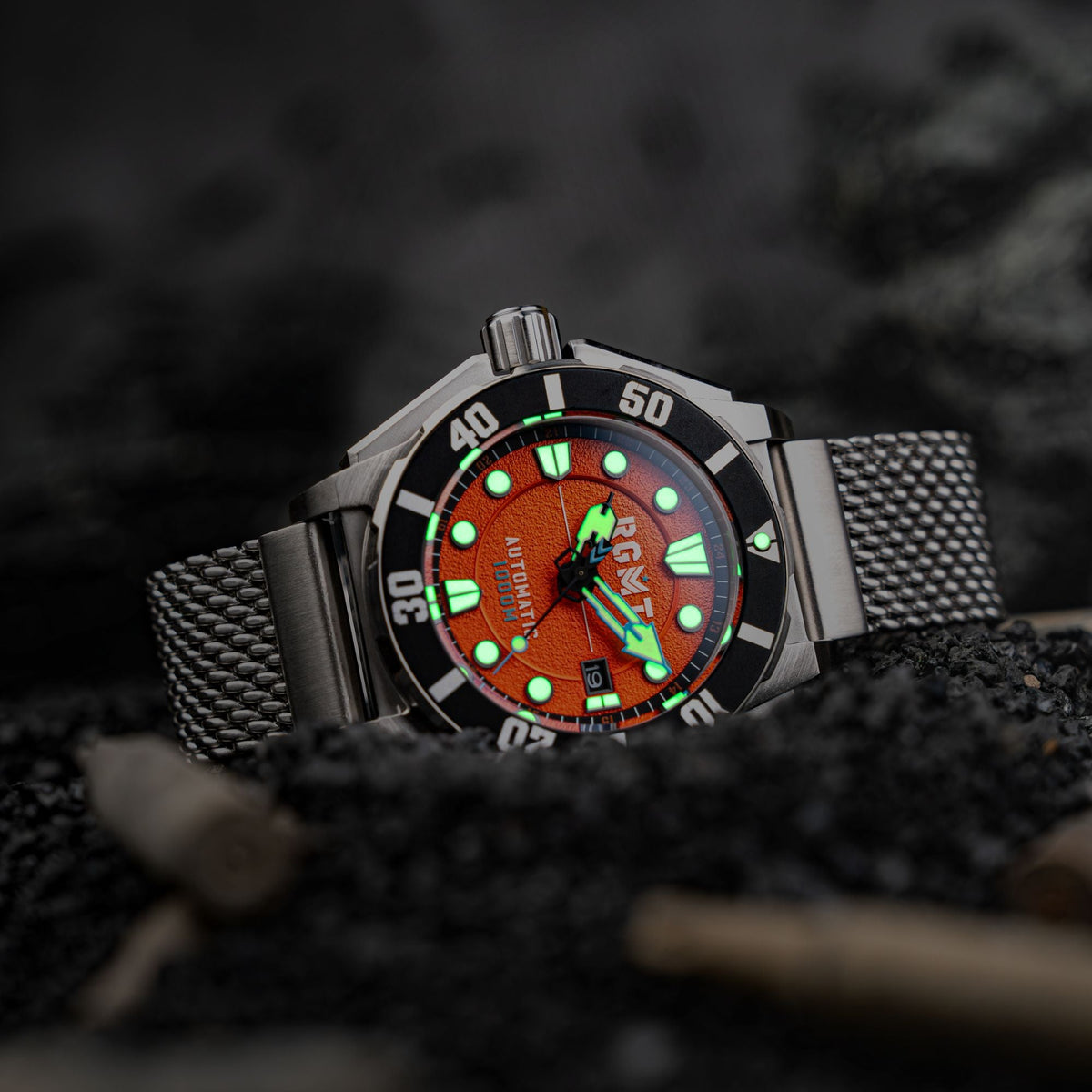 TORPEDO AUTOMATIC DIVER ORANGE / STAINLESS STEEL Orange Dial