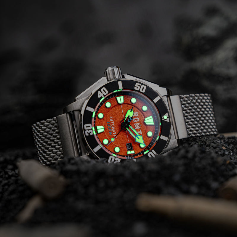 TORPEDO AUTOMATIC DIVER ORANGE / STAINLESS STEEL Orange Dial