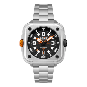 Pershing Automatic Black / Stainless Steel | Black Dial