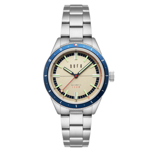 Dufa Freitaucher Automatic Cream / Stainless Steel | Cream Dial