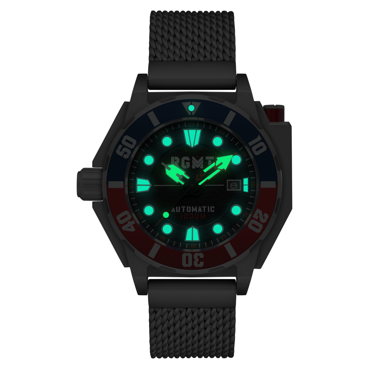 TORPEDO AUTOMATIC DIVER BLACK / STAINLESS STEEL Black Dial