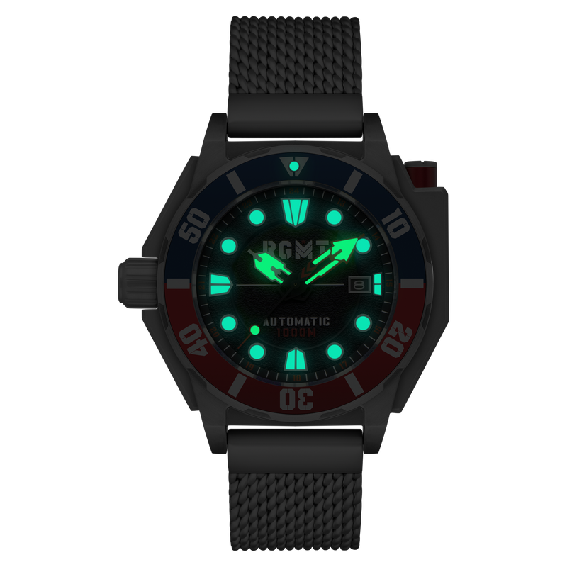 TORPEDO AUTOMATIC DIVER BLACK / STAINLESS STEEL Black Dial