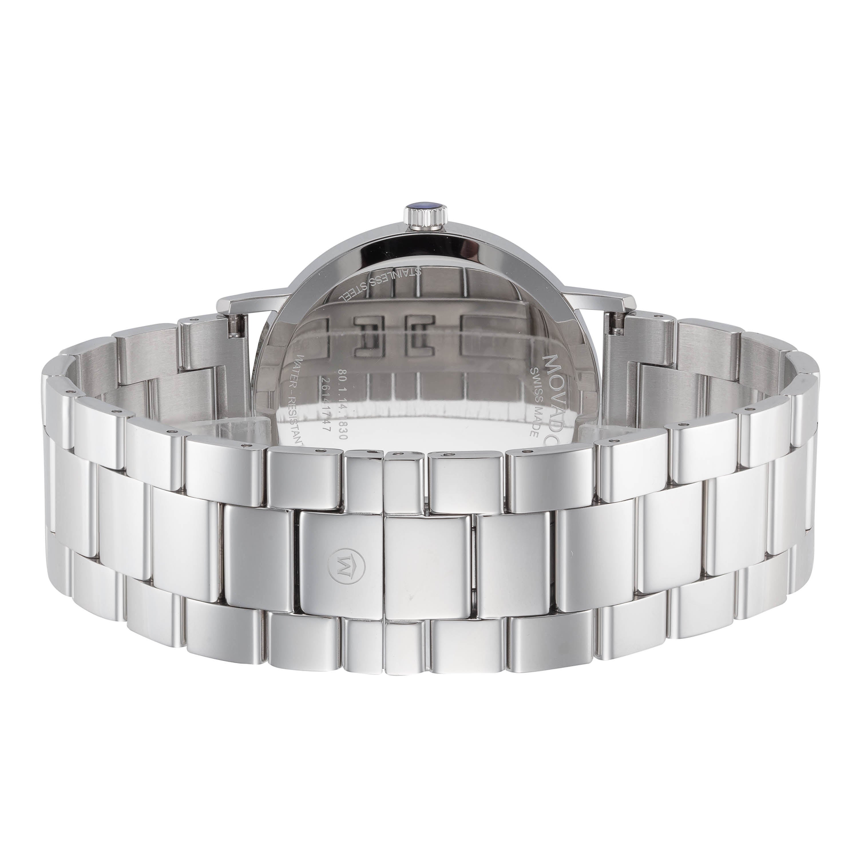 Movado Corporate Swiss Quartz Movement Black Dial 0607984 – Watch Gang