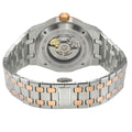 Gotham -Skeleton Swiss Automatic Movement, Skeleton  Dial, Two toned 316L Stainless Steel IPRG Bracelet | Skeleton Dial