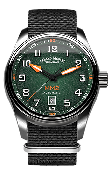 MM2 Green/Nato | Green Dial