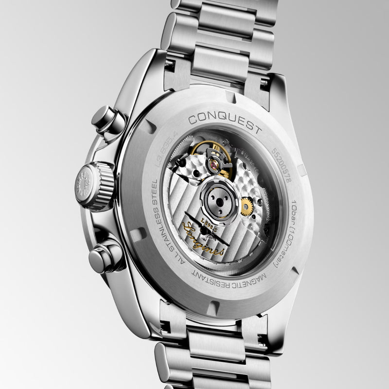 Conquest Chronograph Two-Tone / Stainless Steel |  Dial